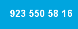 923 550 58 16 923 550 58 16